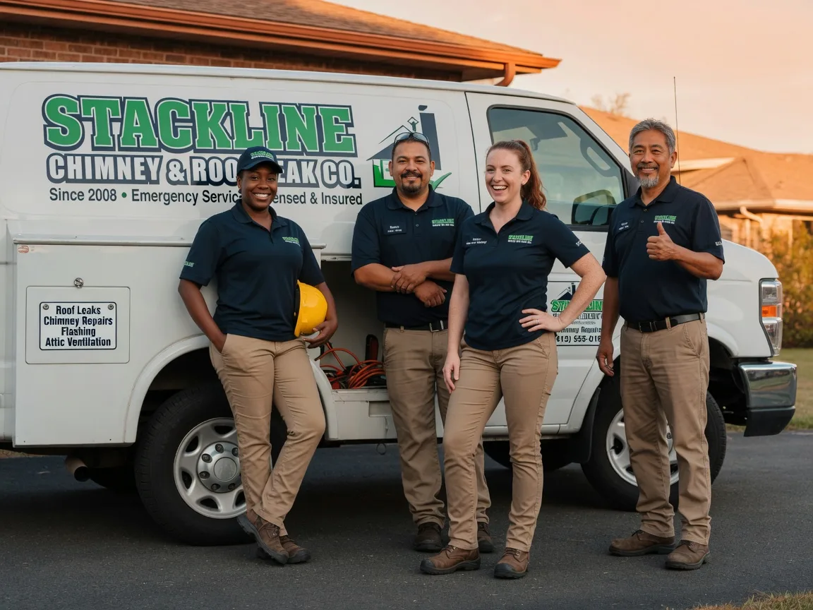 Chimney flashing repair company in Reserve, LA